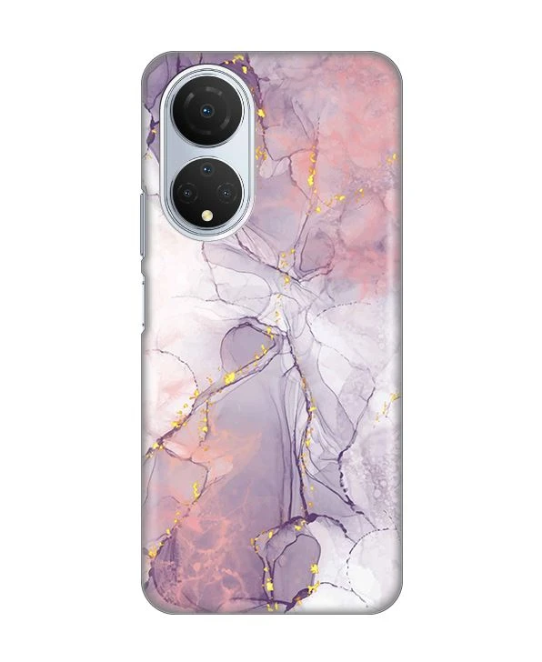 3G Silikonska Print Pink Marble zaštitna maska za Honor X7