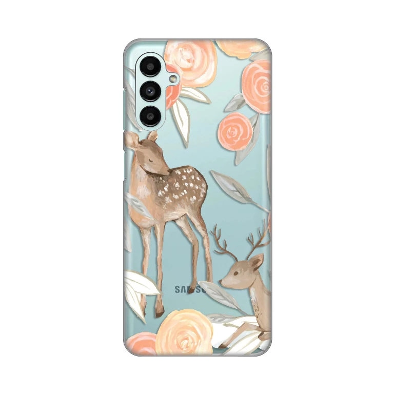 3G Silikonska Print Skin Flower Deer zaštitna maska za Samsung A136B/A047F Galaxy A13 5G/A04s