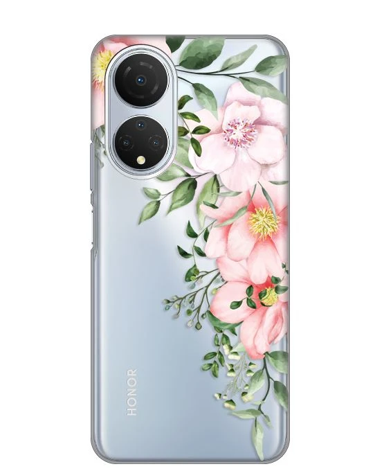 3G Silikonska Print Skin Gentle Rose Pattern zaštitna maska za Honor X7