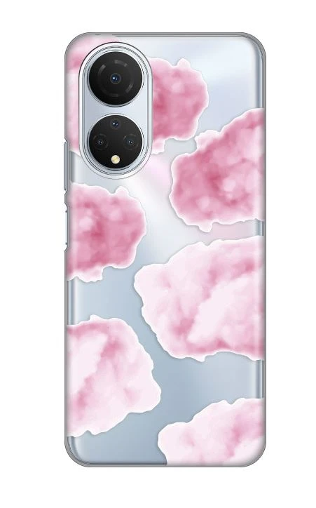 3G Silikonska Print Skin Pink Clouds zaštitna maska za Honor X7