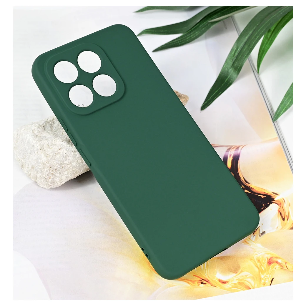 3G Soft Velvet za Honor X8c zelena futrola za telefon