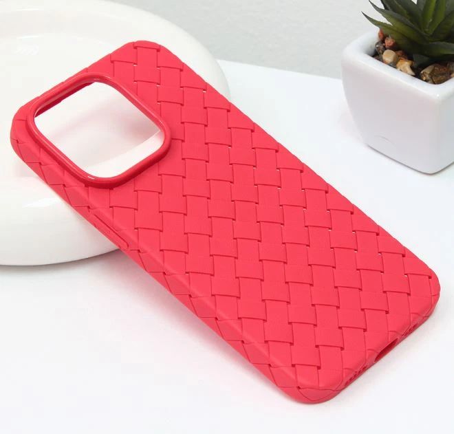 3G Weave case crvena zaštitna maska za mobilni iPhone 14 6.1 Pro