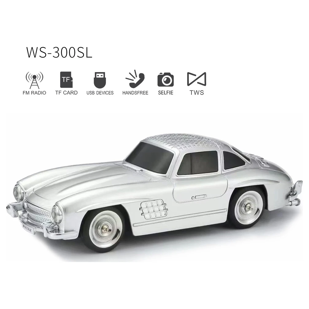3G WS-300SL bluetooth zvučnik srebrni