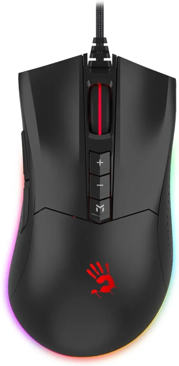 A4 Tech ES9 Bloody RGB Esports 6200DPi gejmerski optički miš crni