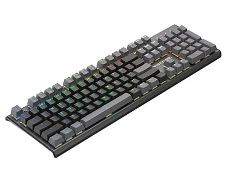 A4 Tech FS100 FSTYLER USB Neon Backlit US gejmerska tastatura crna