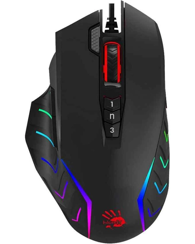 A4 Tech J95s Bloody gejmerski optički miš 5000dpi crni