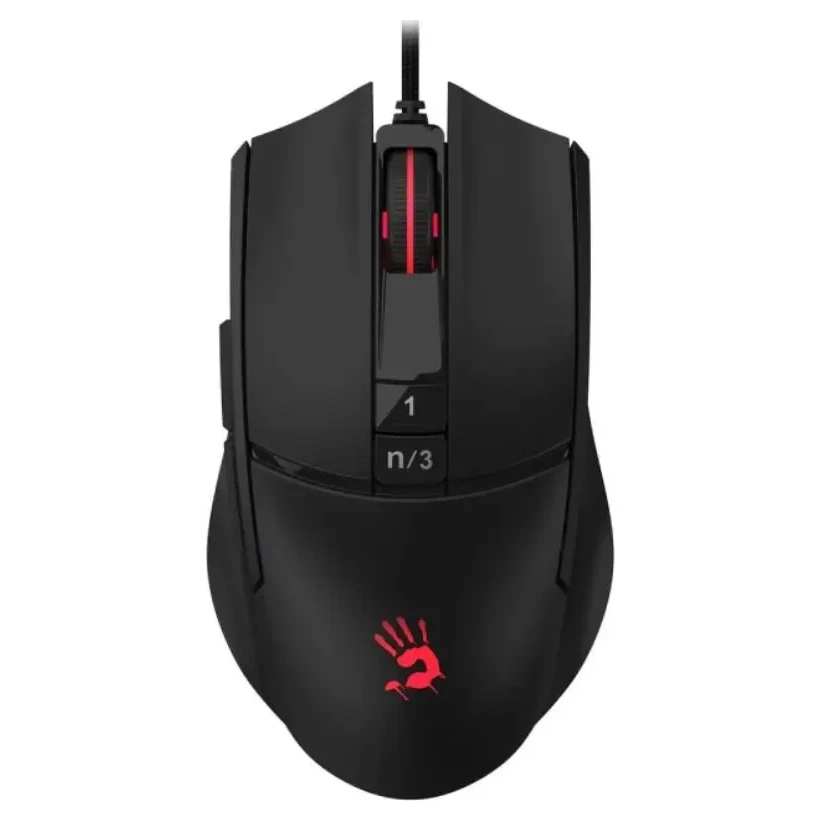 A4 Tech L65 Max Bloody RGB crni gejmerski optički miš 12000dpi