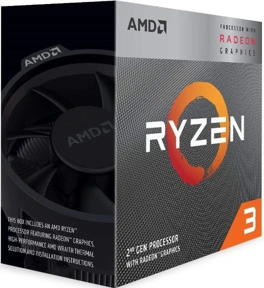 AMD Ryzen 3 3200G Quad Core procesor 3.6GHz (4.0GHz) socket AM4 Box