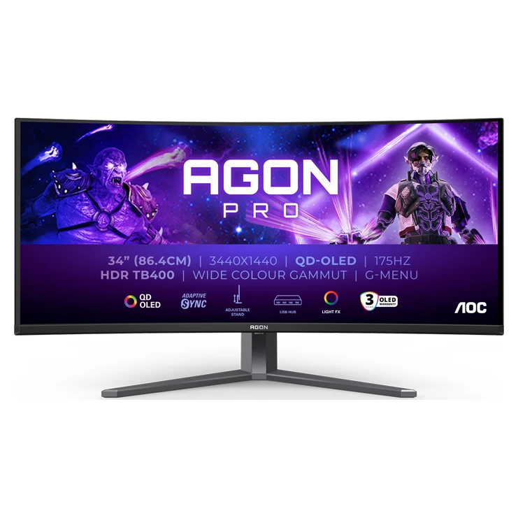 AOC AG346UCD WQHD OLED gejmerski monitor 34"