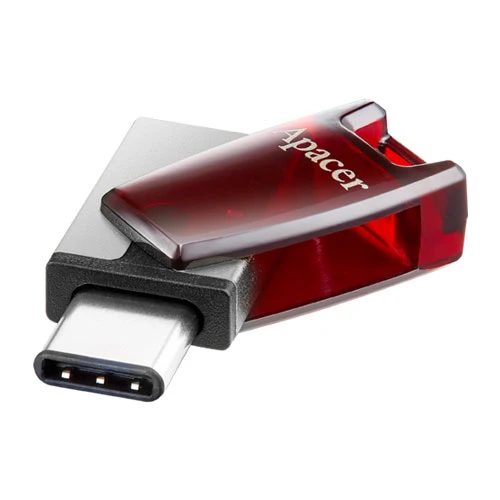 Apacer 64GB (AH180) USB flash memorija crveni