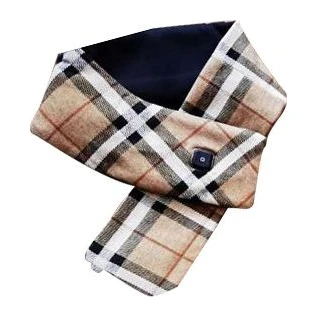 Apollon W3BRN pametni pamučni šal sa funkcijom grejanja braon