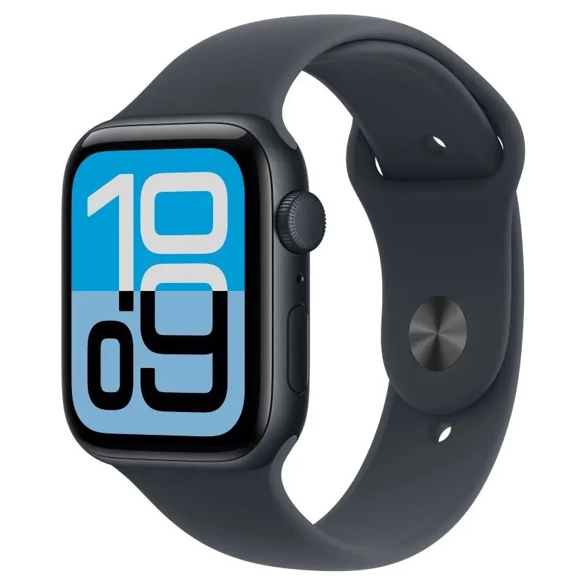 Apple Watch SE 3 (MEHQ4RK/A) GPS 44mm Midnight Aluminium Case with Midnight Sport Band - M/L