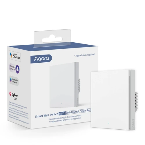 Aqara H1 (WS-EUK03) zidni jednokanalni switch za uradnju alarma