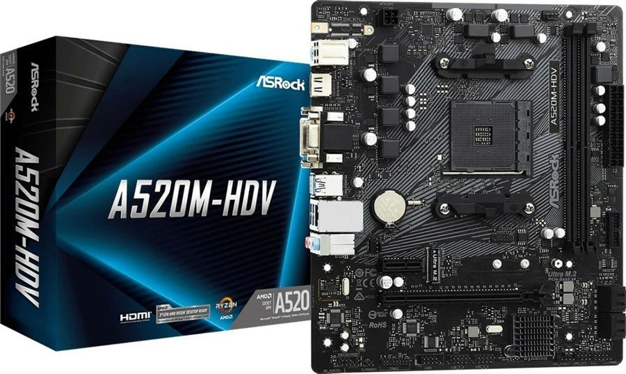 ASRock A520M-HDV matična ploča