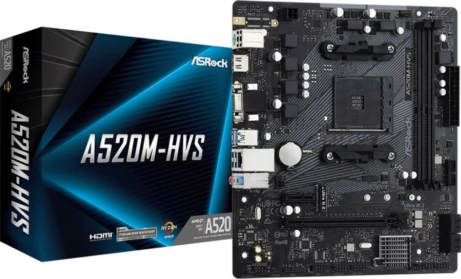 ASRock A520M-HVS matična ploča