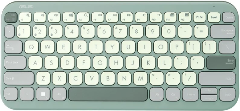 Asus KW100 Marshmallow zelena bežična tastatura US
