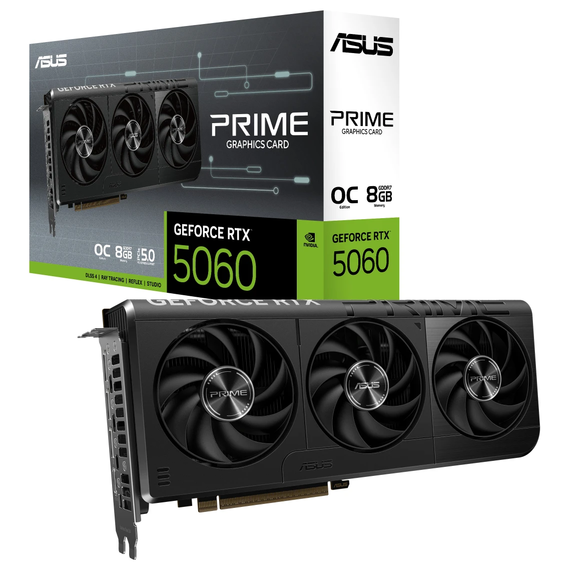 Asus PRIME GeForce RTX5060 OC (PRIME-RTX5060-O8G) grafička kartica 8GB GDDR7 128bit