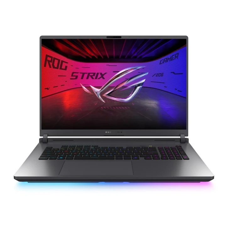 Asus ROG Strix G18 G815LW-S9035W gejmerski laptop Intel Core Ultra 9 275HX 18" WQXGA 32GB 2TB SSD GeForce RTX5080 Win11 sivi