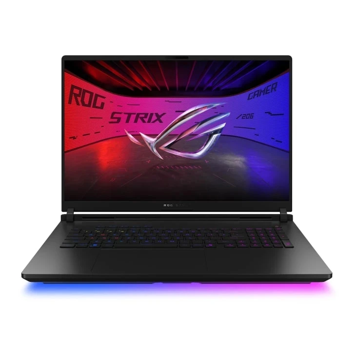 Asus ROG Strix SCAR 18 G835LX-SA123X gejmerski laptop Intel Core Ultra 9 275HX 18" 2.5K 64GB 2TB SSD+ 2TB SSD Geforce RTX5090 Win11 Pro crni