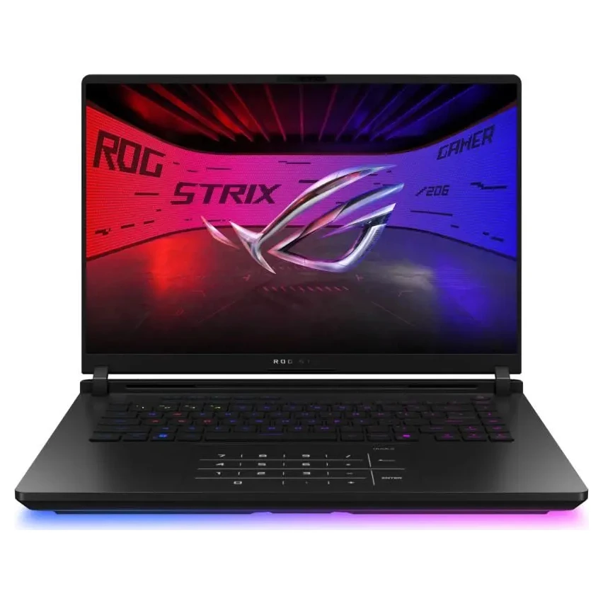 Asus ROG Strix Scar G16 G635LX-RW103X gejmerski laptop Intel Core Ultra 9 275HX 16" WQXGA 64GB 2TB SSD GeForce RTX5090 Win11 Pro crni