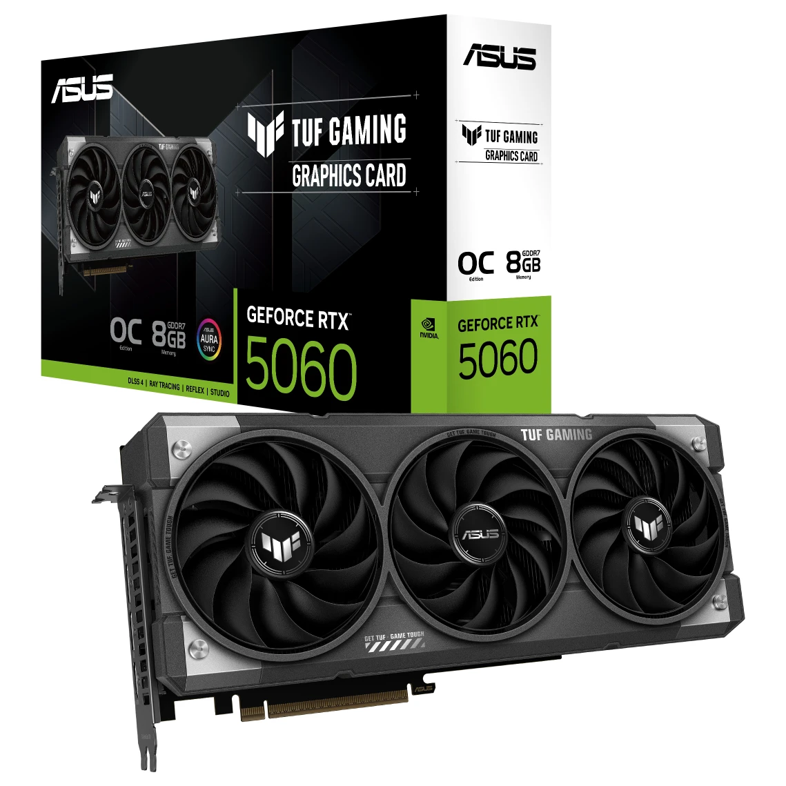 Asus TUF Gaming GeForce RTX5060 OC (TUF-RTX5060-O8G-GAMING) grafička kartica 8GB GDDR7 128bit