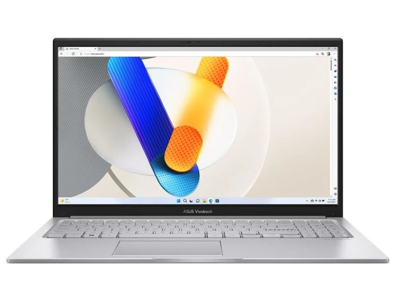 Asus Vivobook 15 X1504VA-BQ1643W laptop Intel Deca Core i5 1334U 15.6" FHD 16GB 512GB SSD Intel Iris Xe Win11 srebrni