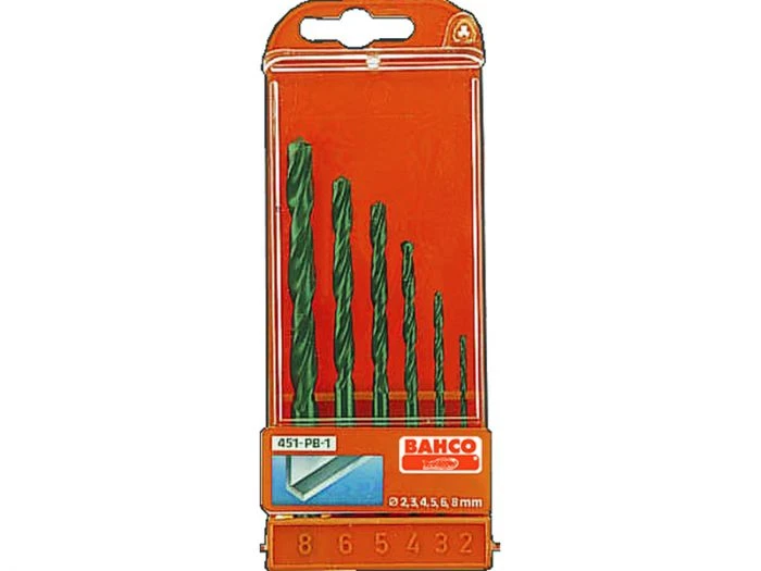 Bahco 451-PB-1 set burgija