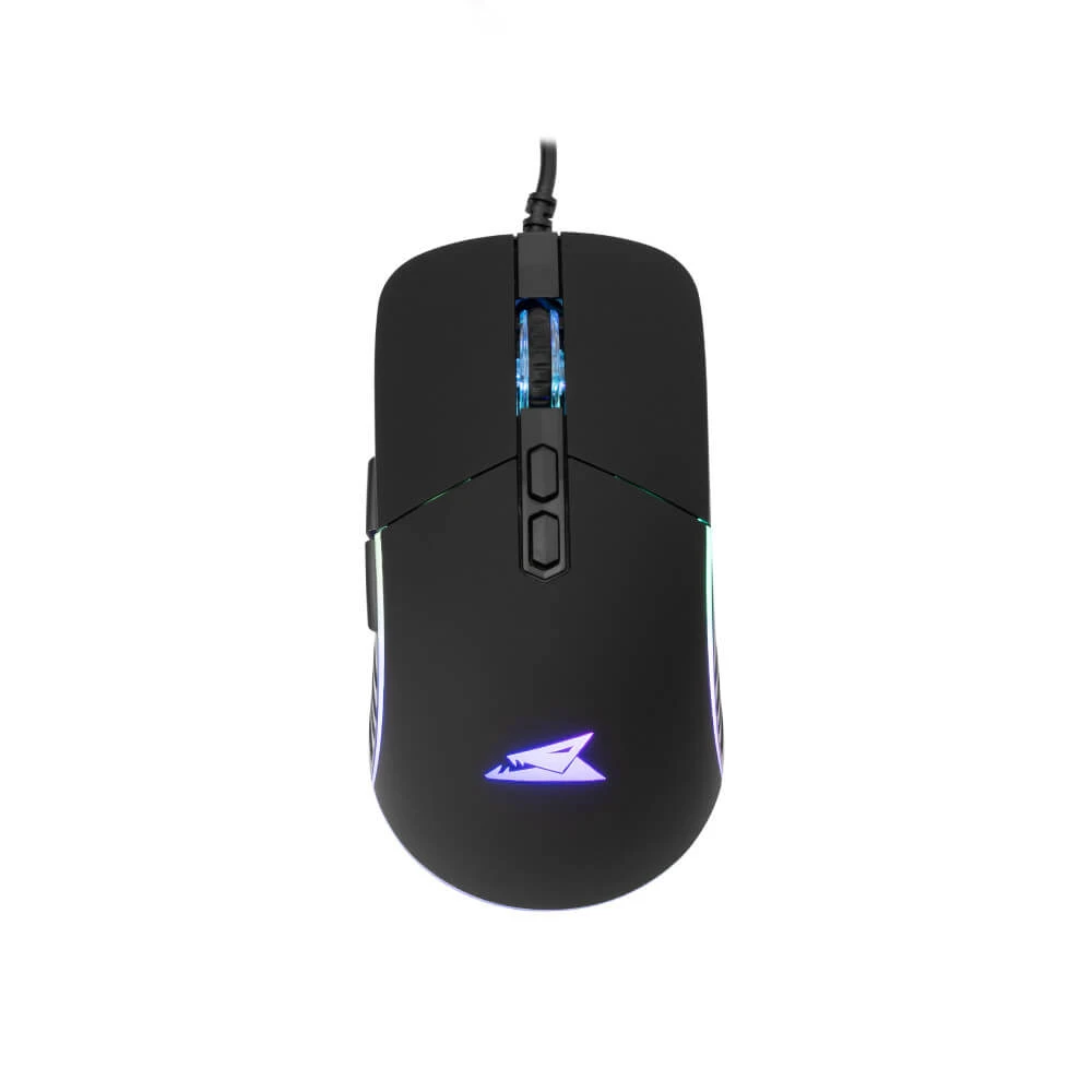Baracuda BGM 011 NAUTILUS RGB 12800 dpi RGB gejmerski optički miš crni