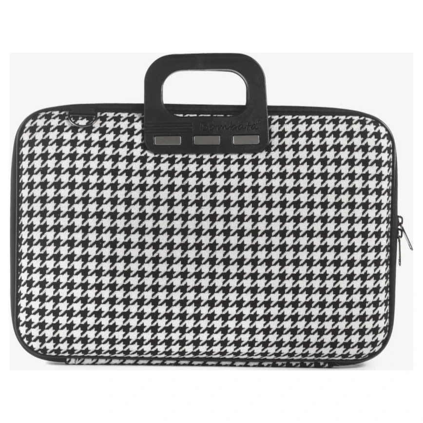 Bombata Pied de Poule torba za laptop 15.6" crna