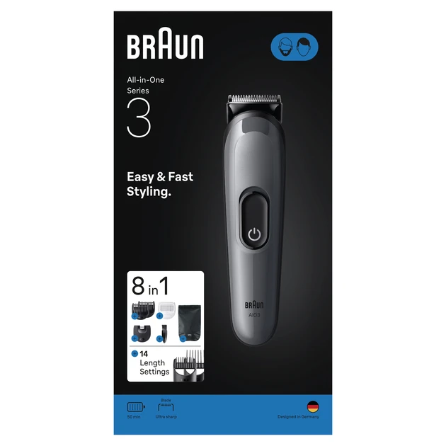Braun AIO3540 multi-trimer