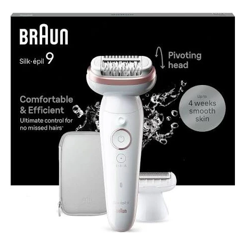Braun SES9-030 silver epilator