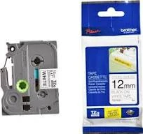 Brother TZe-S231 traka crno na belo 12mm