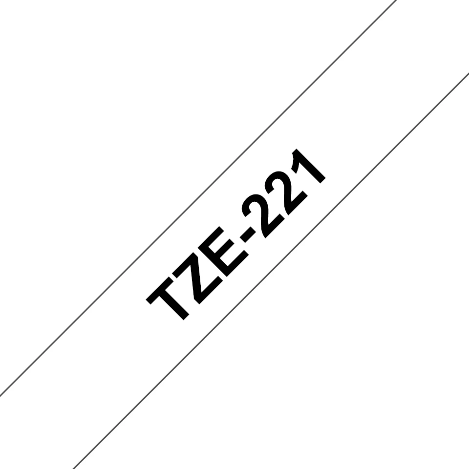 Brother TZE231 9mm traka crno na belo