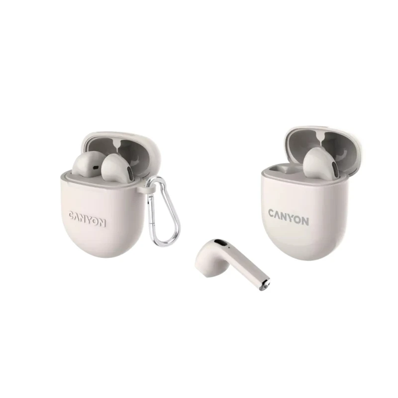 Canyon TWS-6 bluetooth slušalice bež