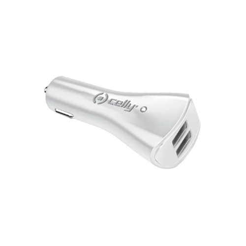 Celly CCUSB22W beli auto punjač (adapter) 2xUSB