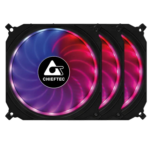 Chieftec Tornado RGB CF-3012-RGB set ventilatora 120x120x25mm (3 komada)