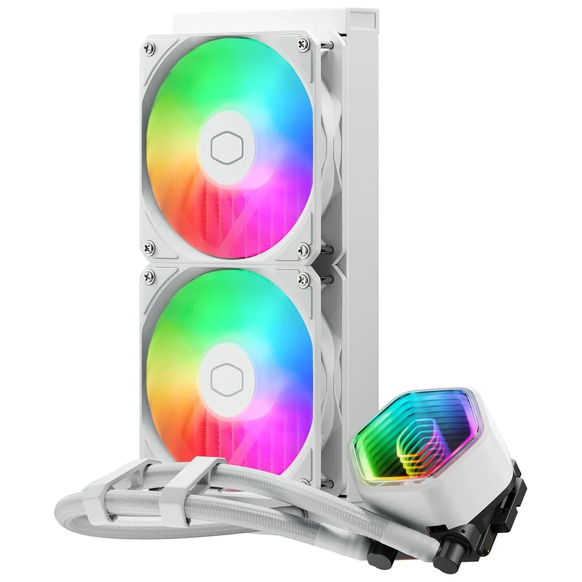 Cooler Master MasterLiquid 240 Core II ARGB (MLW-D24M-A18PA-RW) vodeno hlađenje belo