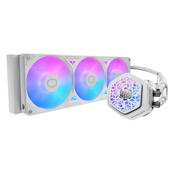Cooler Master MasterLiquid ML360 Atmos II VRM Fan White MLX-D36M-A25SZ-VW vodeno hlađenje belo