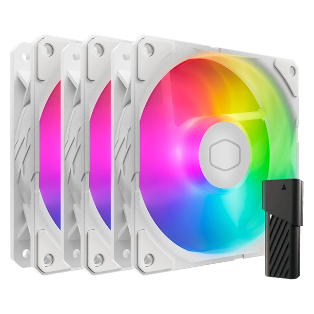 Cooler Master SickleFlow Edge 120 ARGB MFX-B2DW-253P2-R2  set 3 ventilatora i kontroler