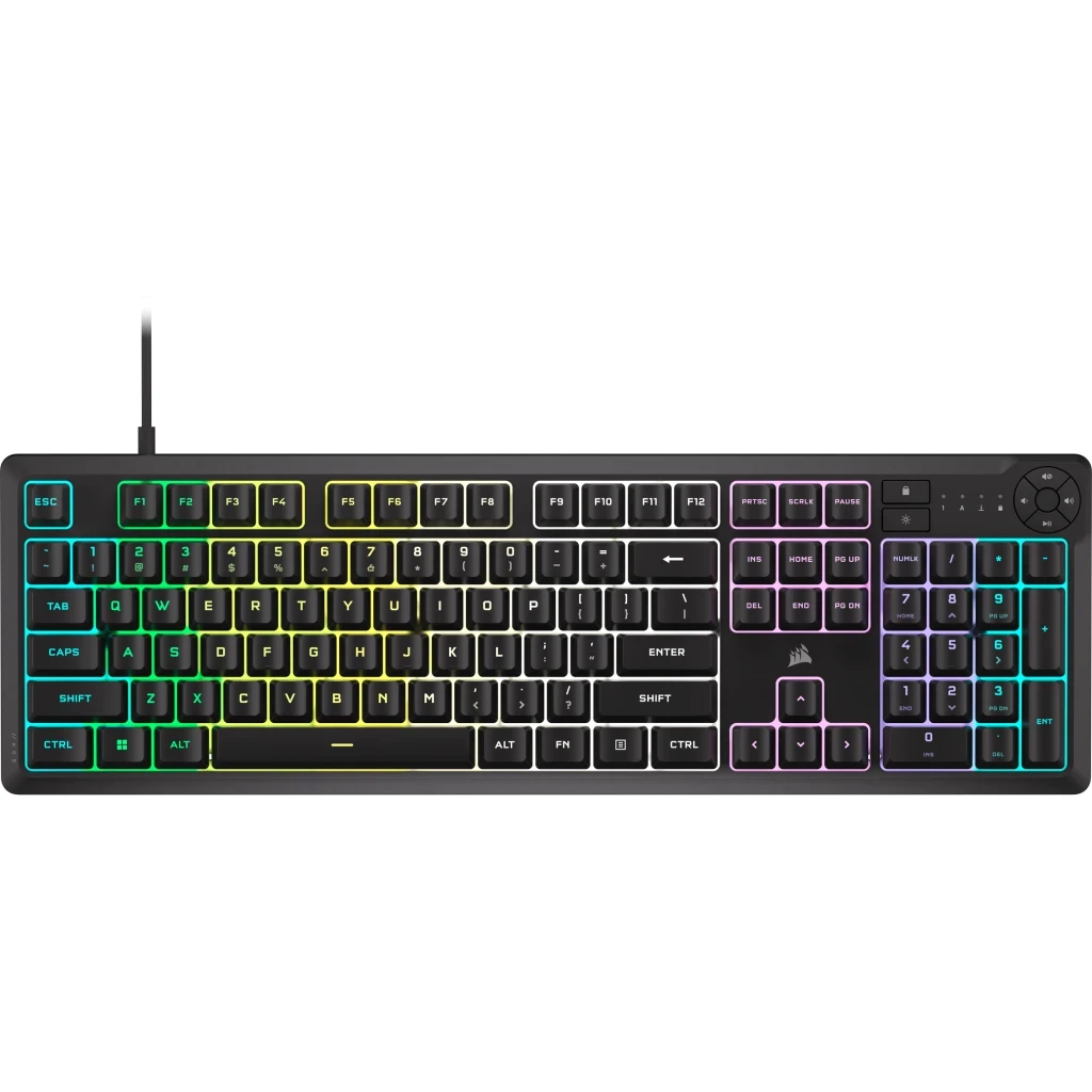 Corsair K55 CORE CH-9226C65-NA gejmerska tastatura crna