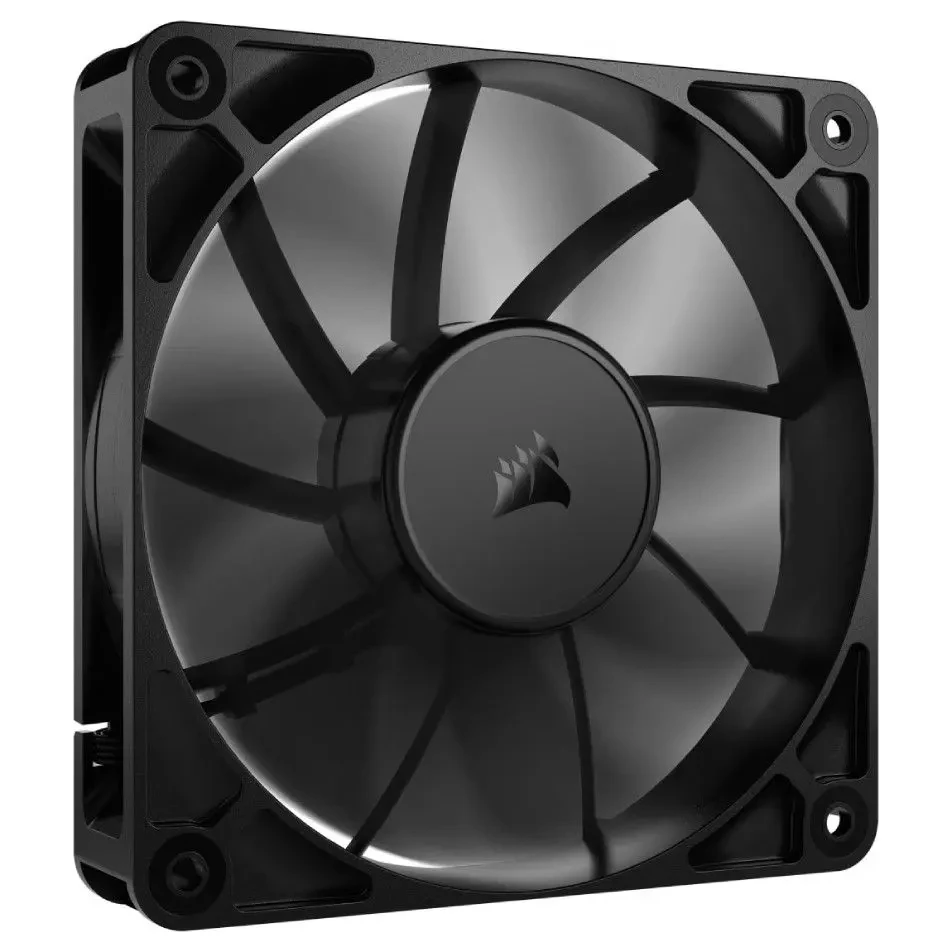 Corsair RS120 single pack ventilator crni