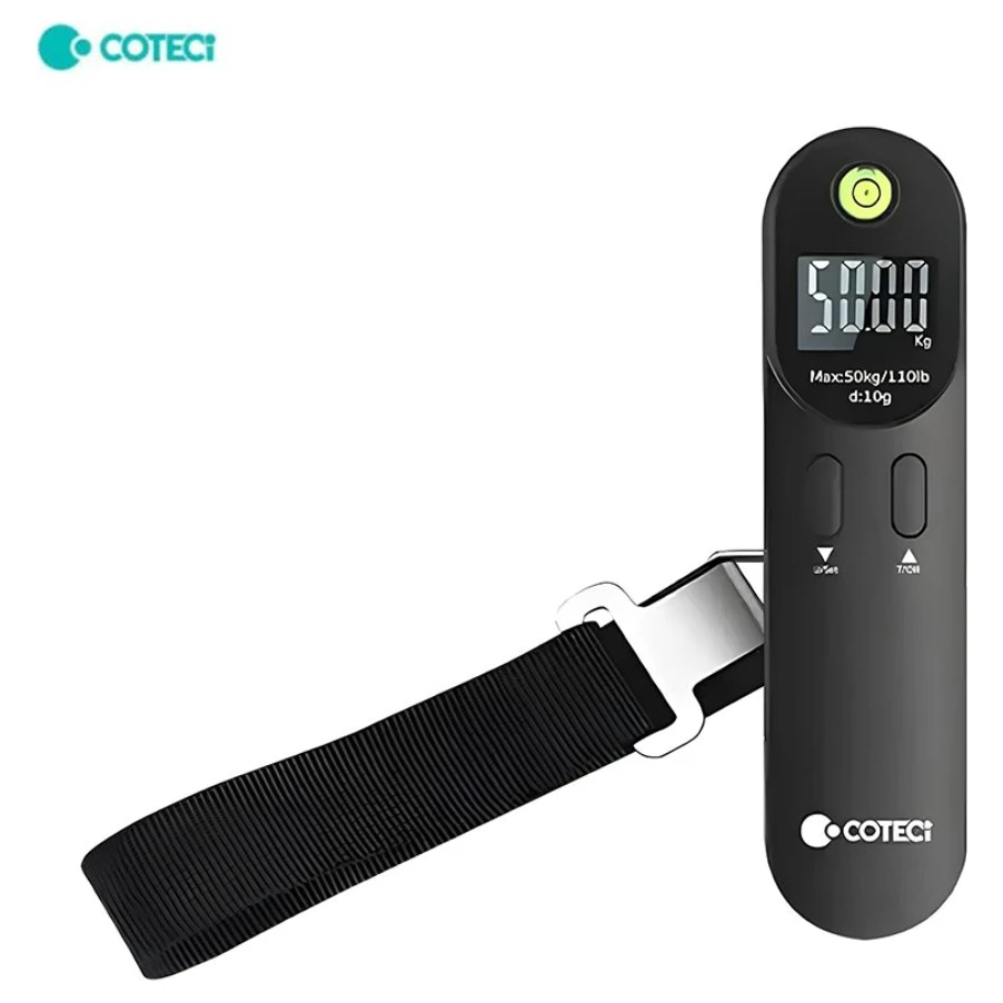 Coteci TR-044 digitalna ručna vaga za merenje prtljaga crna