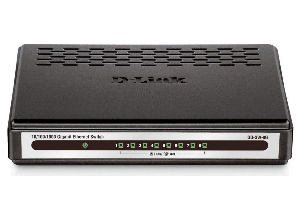 D-Link GO-SW-8G switch 8-portni