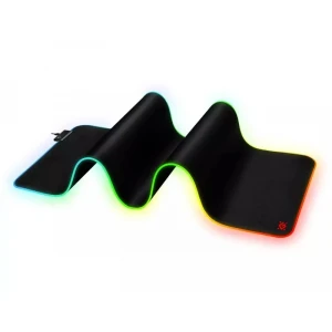 Defender Ultra Light RGB gejmerska podloga za miš crna