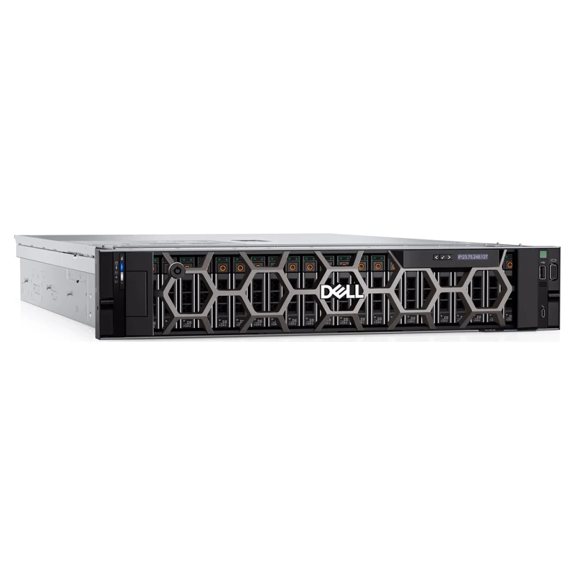 Dell PowerEdge R7615 server AMD EPYC 9124 64GB 480GB SSD PERC H755 1100W (1+1)+šine