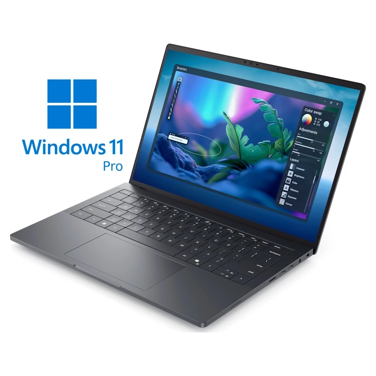 Dell Pro Max 14 Premium (NOT26473) laptop Intel Core Ultra 7 265H 14" FHD+ 400nits 32GB 512GB SSD NVIDIA RTX PRO 1000 8GB Win11 Pro sivi