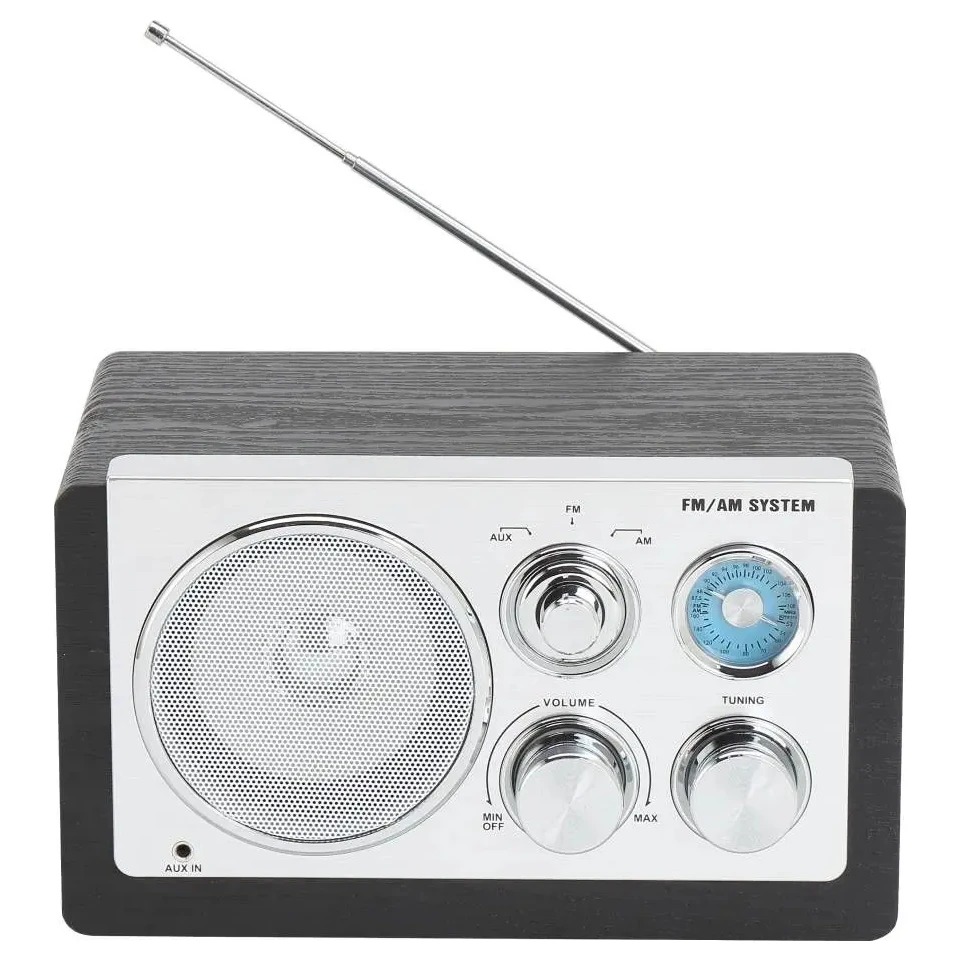 Denver TR-63 AM/FM radio crni
