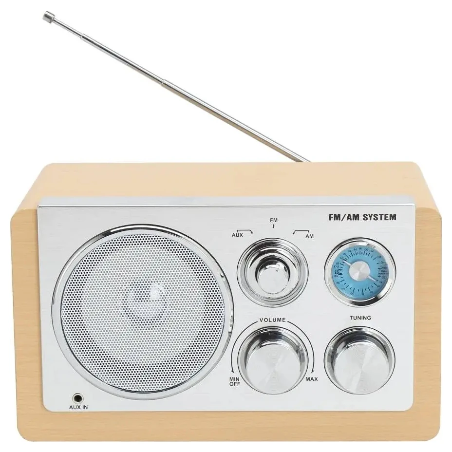 Denver TR-63 AM/FM radio u boji drveta
