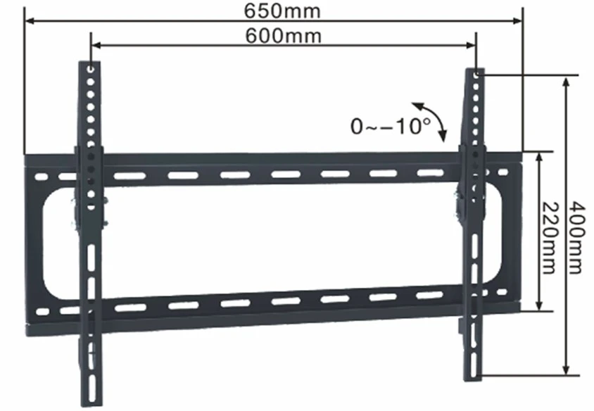 Dowe 762 nosač za televizore tilt 37"- 75"do 50kg
