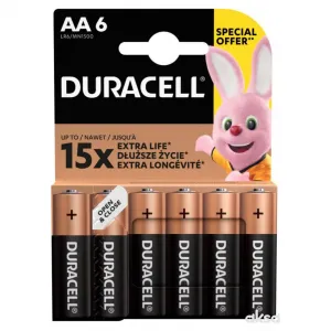 Duracell Basic AA 6 komada baterije